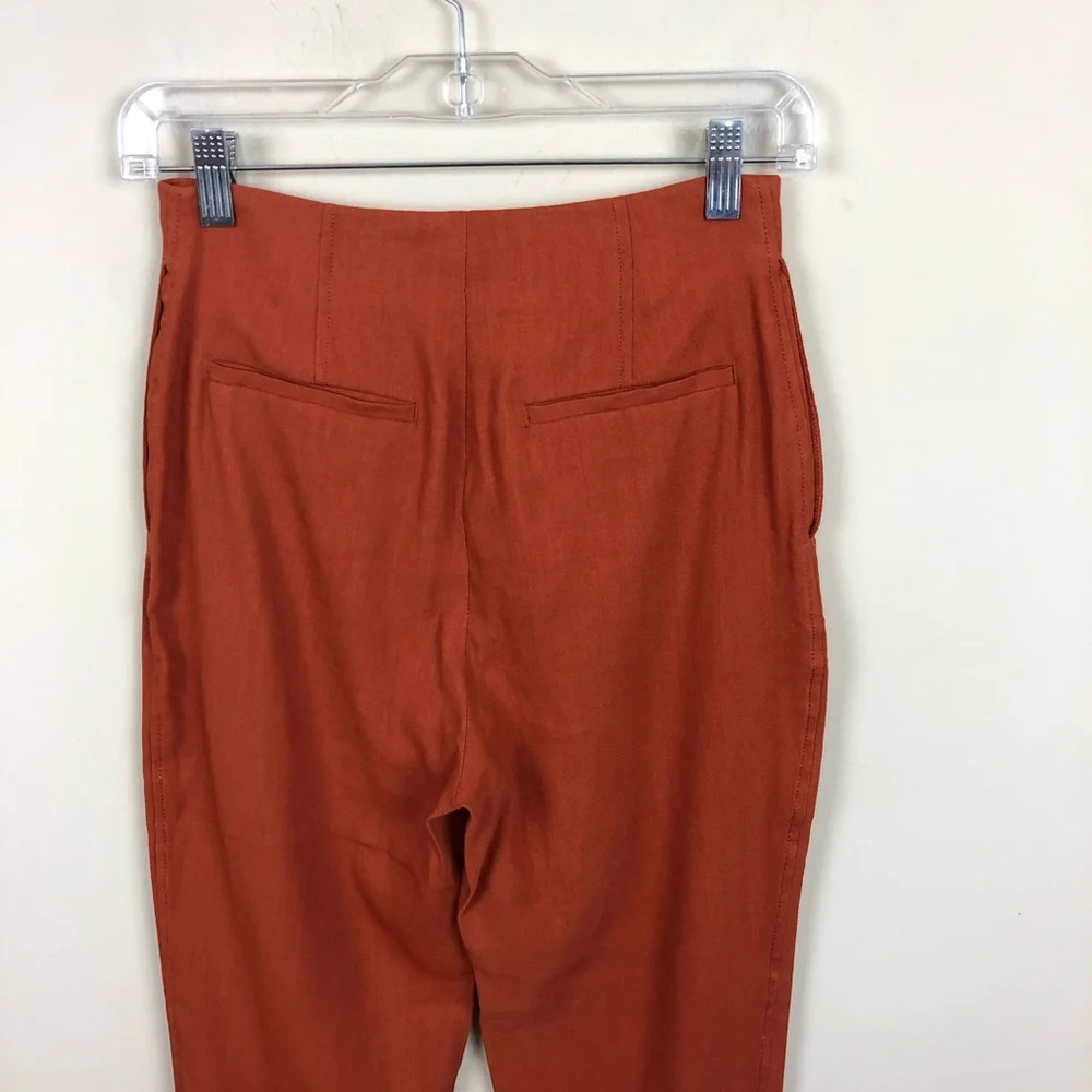 Aritiza Wilfred Cherice Linen Blend Cigarette Pant